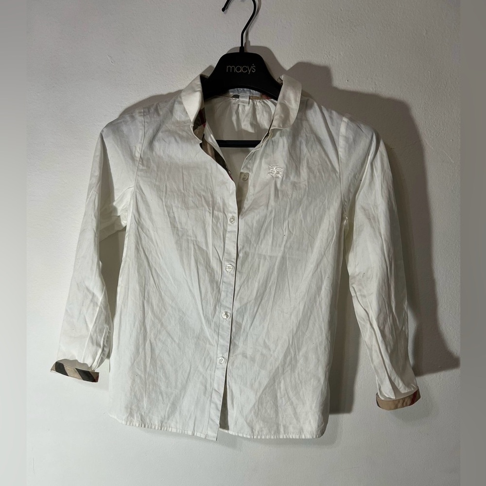 Burberry Girls Shirt Dress Size 12Y